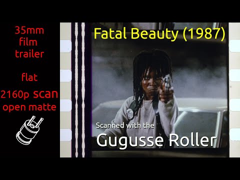 afbeelding Fatal Beauty (1987) 35mm film trailer, flat open matte, 2160p