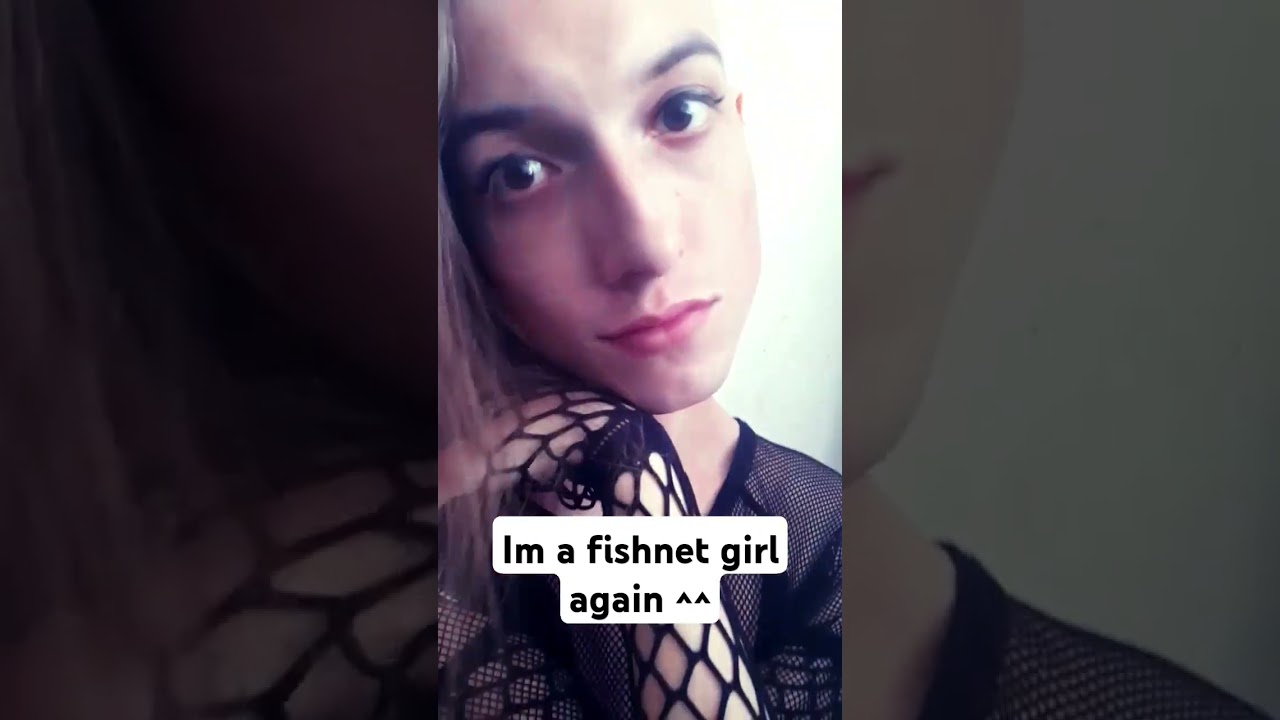 Fishnet girl #trans #transwoman #mtf #transgirl #tgirl #crossdress #shemale #femboy