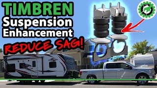 2015-2020 F150 - REDUCE SAG When Towing a Travel Trailer. (Timbren Suspension Enhancement System)