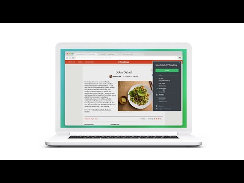 Evernote 8b - Web Page and Sharing