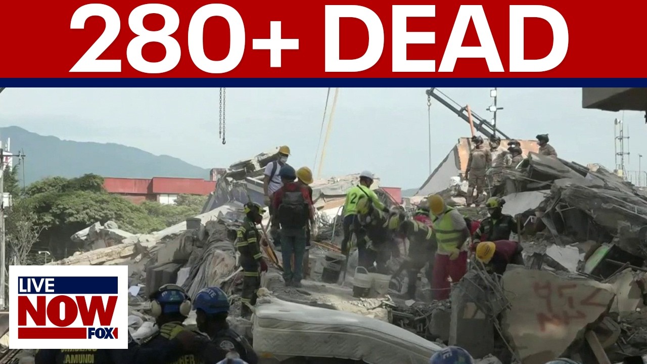 Search for Colombia earthquake victims, 280+ dead