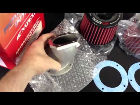 A'PEXi Power Intake Dual Funnel Air Cleaner
