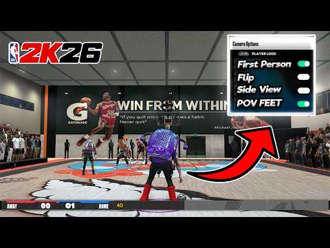 How to Change Your Camera Angle in Park/Rec NBA 2k26