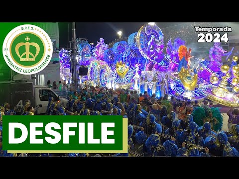 Imperatriz 2024 | Bateria no Desfile | Samba ao vivo - #Desfile24