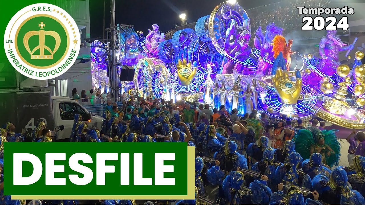 Imperatriz 2024 | Bateria no Desfile | Samba ao vivo - #Desfile24