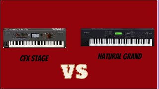 Video thumbnail for Yamaha Montage’s CFX Grand piano sound VS the Yamaha S90ES’s Natural Grand Sound 🤔👂🥊 by Andrew Mckain