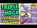 TRIPLE MEGA Team Building Guide! Pokemon Champions VGC Ranked Competitive Battles!