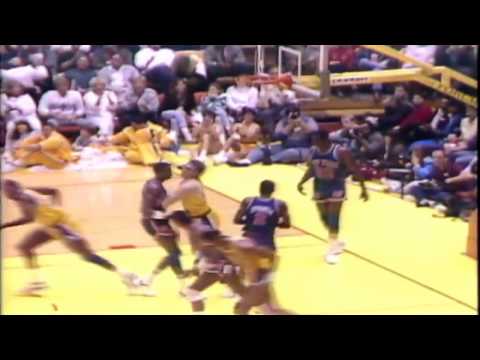 Kareem Abdul Jabbar 1986 40 Points vs Patrick Ewing and the Knicks