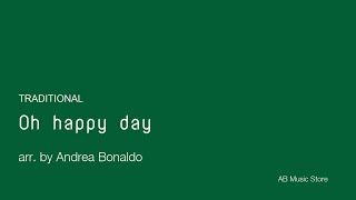 Oh Happy Day (Traditional) for brass tentet with sheet music (link in description)