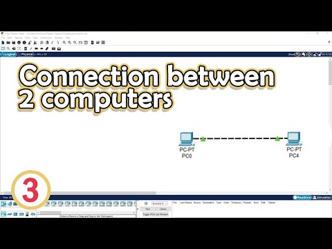 Cisco Packet Tracer || Connection Between 2 Computers