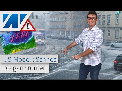 Weiße Überraschung: Schnee bis ins Flachland? US-Modell bastelt an massivem Polarluftvorstoß! Real?