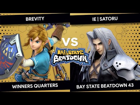 Bay State Beatdown 43 - Brevity (Link) vs IE | satoru (Sephiroth) - Winners Quarters