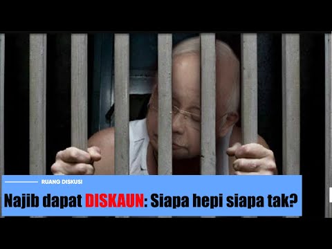 Najib dapat DISKAUN PENJARA: Siapa happy siapa tak?