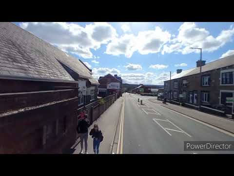 Bus Ride Stagecoach Gold Route X17 Barnsley to Sheffield E400 MMC 12/4/2021