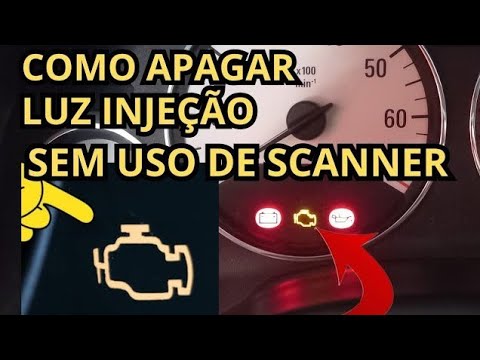 Como apagar luz injeção fazendo esse procedimento