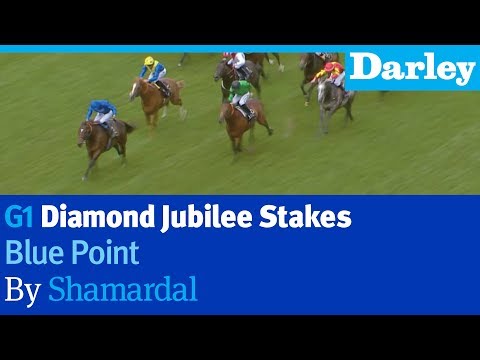 Blue Point by Shamardal wins the G1 Diamond Jubilee Stakes at Royal Ascot