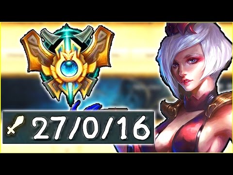 27/0/16 ELISE IN CHALLENGER? MY BEST GAME EVER... - Actually GOING for RANK 1 - Ep. 76 | LoL