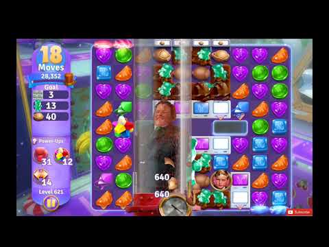 Wonka's World of Candy Level 621 NO BOOSTERS - A S GAMING ✔