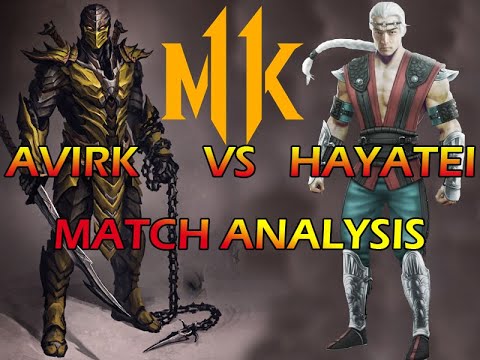 MK11 MATCH ANALYSIS - Hayatei vs Avirk