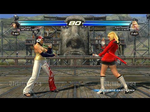 17  LIli Rochefort y Asuka Kazama vs Jun y Asuka - Tekken Tag 2 ( Uchiha x24 ) GamePlay PS3