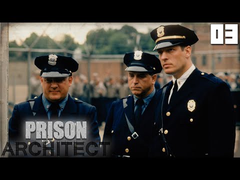 "RESPECT MAH AUTHORITY!!!" - Prison Architect Part 03 - 1080p HD PC Gameplay Walkthrough