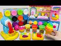 Ultimate DIY Rainbow Ice Cream PLay Doh Playset 플레이도 무지개 아이스크림 Satisfying Un