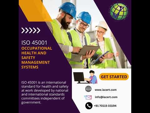 Iso 45001:2018 certification and consultancy service