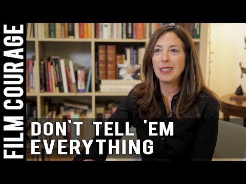 Scripts Are Awful When Writers Tell The Audience Everything by Wendy Kram