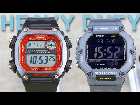 Casio AE-1600 VS DW-291 | Battle of the Heavy Duty Giants