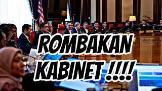 ROMBAKAN KABINET BERLAKU DIKHABARKAN BERITA BARU DI TERIMA HARI INI 25 OKTOBER