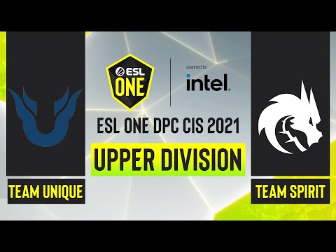 Dota2 - Team Spirit vs. Team Unique - Game 3 - ESL One DPC CIS - Upper Division