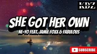 Ne-Yo - She Got Her Own Feat. Jamie Foxx &amp; Fabulous (Lyrics)