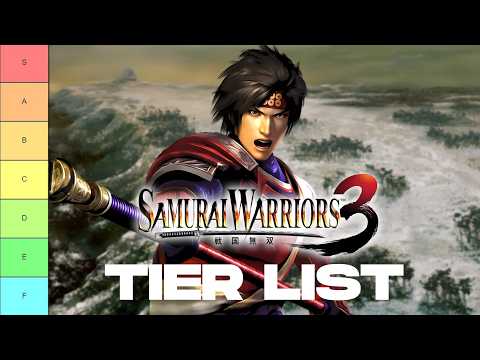 Ranking all 41 characters in Samurai Warriors 3