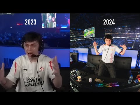 Caedrel Reacts to T1 winning Worlds 2023 vs 2024