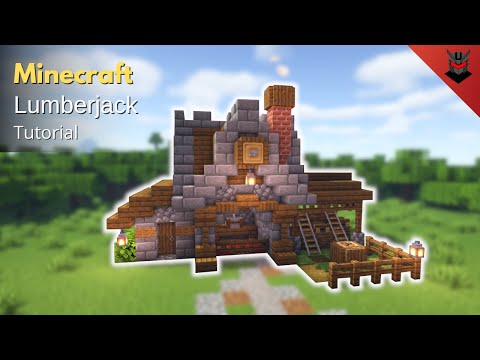 Minecraft: How to Build a Medieval Lumberjack's House | Lumberjack's House (Tutorial)