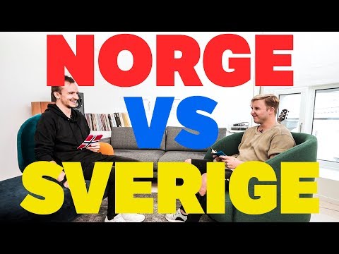 NORGE vs SVERIGE med Tungevaag og Raaban