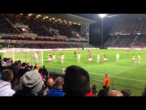 But Yéni Ngbakoto - FC Metz Istres 2-1 - Vue supporter