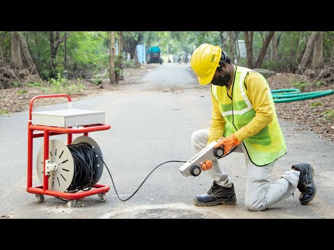 Water Pipeline Inspection Service With Robot Crawler And Cctv Inspection