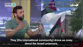 Barghouti's son comparing terrorists to hostages