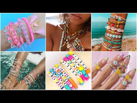 50 DIY - SUMMER JEWELRY IDEAS - Bracelet, Necklace and...