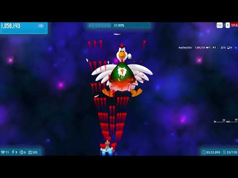 Chicken Invaders Universe: DLC CI2 The Next Wave In Full Longplay With New Text Of CI2 (Part 51)