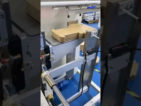 , title : 'Box Folding Packing Machine Box Auto Lock Bottom Corrugated Box Folding Aircraft Box Folding Machine'