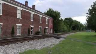 preview picture of video 'CSX 7556 leads Q029 at Stevenson'