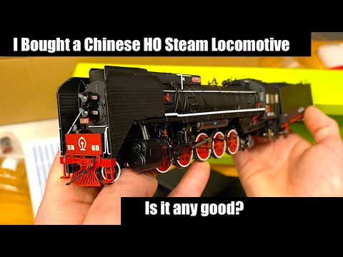 I Bought a Chinese HO Steam Locomotive - QJ 2-10-2 Unboxing