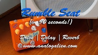 Video thumbnail for Analog Alien: RUMBLE SEAT (in 90 seconds!) - Demo by Brett Kingman