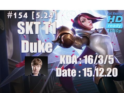 15.12.20 LCK SKT T1 Duke Top Lane Fiora(vs Jax) Hardcarry[1080p]#154