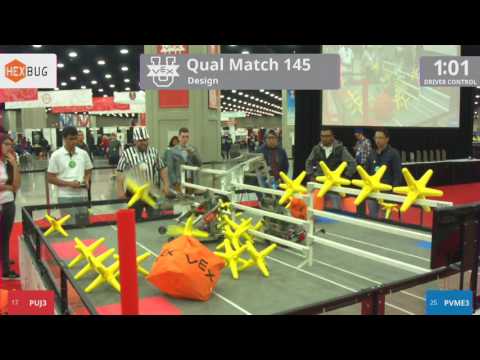 2017 VEXU Design Q145 - PUJ3 vs PVME3 - 18 to 25