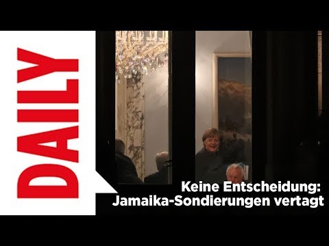 Keine Entscheidung - Jamaika Sondierungen vertagt - BILD Daily Spezial