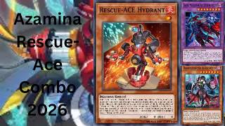 2.5 Card Azamina Rescue Ace Combo Yugioh 2026