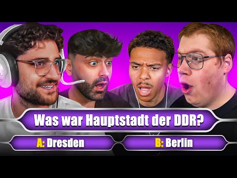 STREAMER vs SCHULQUIZ! 😭mit Eli, GTime, Sidney & Willy